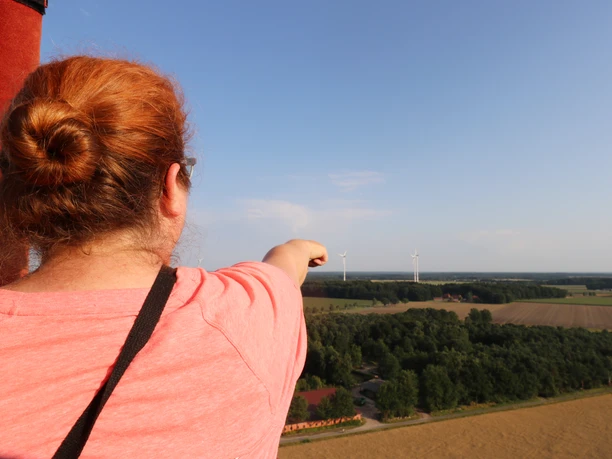 Aussicht aus dem Ballon