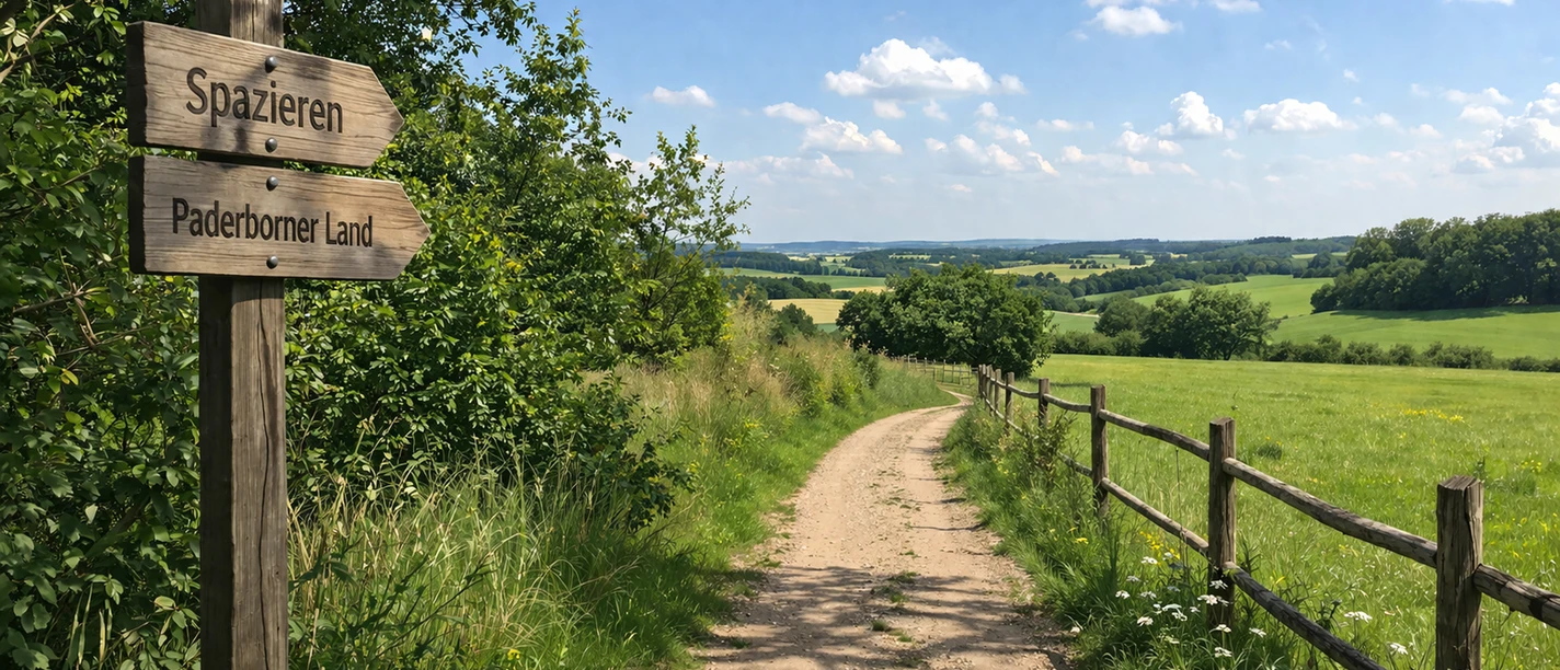 Walk | sample image, AI-generated Spaziergang in der Natur