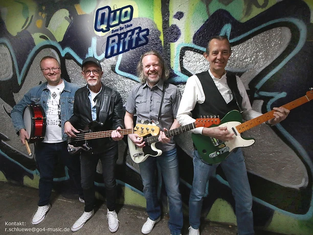 Quo Riffs - Status Quo Tribute Band ab 22.30 Uhr in der Lagerhalle