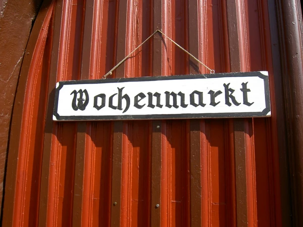 Wochenmarkt in Frankenberg