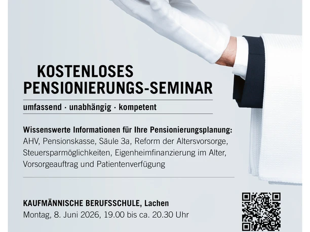 Pensionierungs Seminar Lachen Dönni der Finanzbutler