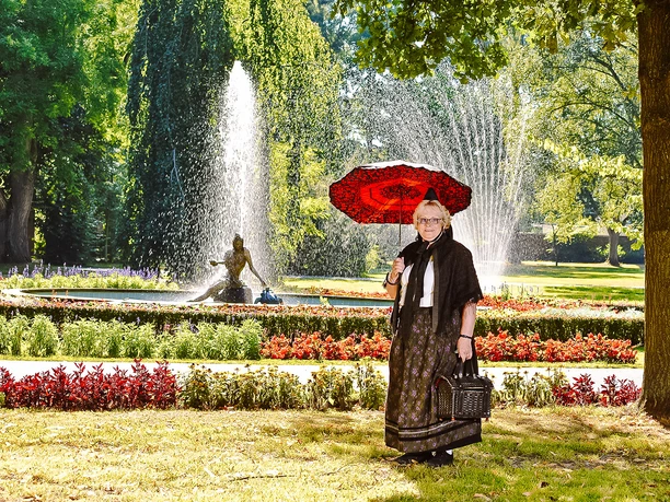 Historische Stadtführung - Brunnen Schlosspark