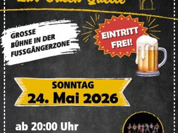Pfingstfest in der Fußgängerzone