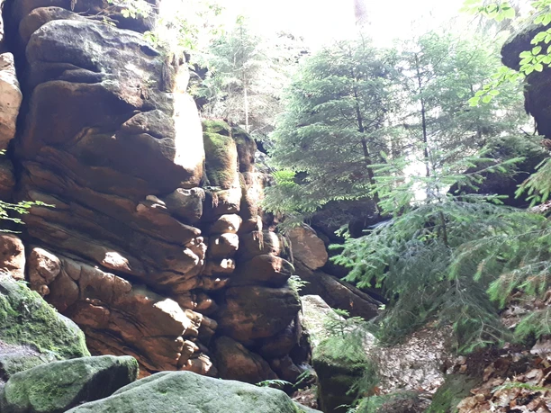 Blick in die Teufelsschlüchte