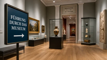 Museumsführung | Beispielbild, KI-generiert Musuemsführung