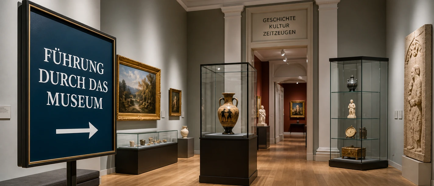 Museumsführung | Beispielbild, KI-generiert Musuemsführung
