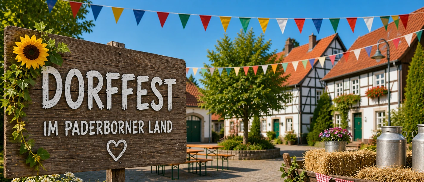 Fest | Beispielbild, KI-generiert Dorffest