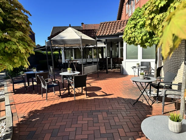 Terasse des Hotel Centrals