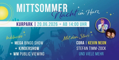 Mittsommernacht im Harz 2026 Mittsommernacht im Harz 2026
