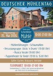 Plakat Mühlentag 2026 Scheeßel