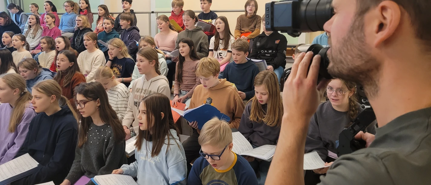 Chorprobe des Kinderchores