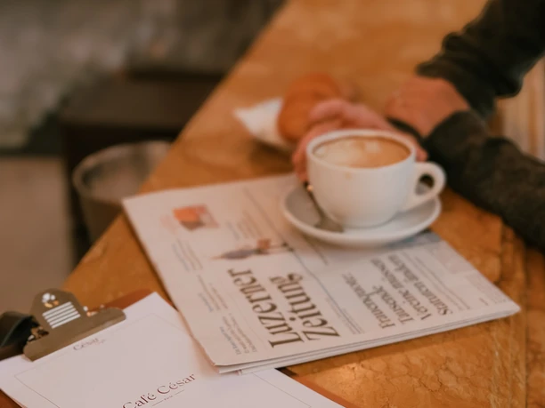 Coffee at Café César