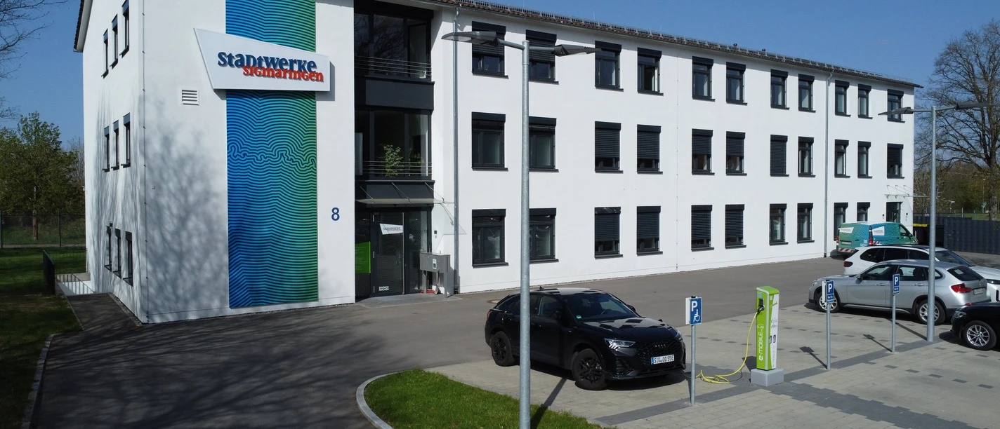 Fassade Stadtwerke Sigmaringen