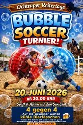 Bubble Soccer Turnier