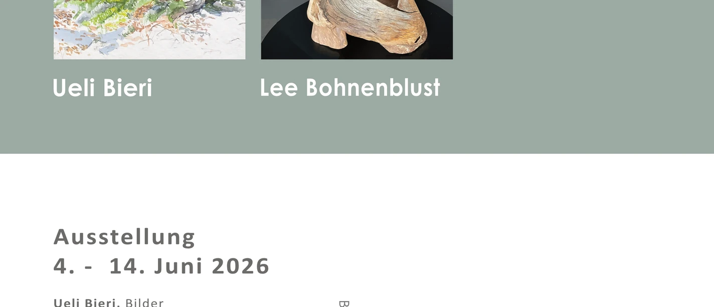 Ausstellung kunstundbieri 2026 Willisau