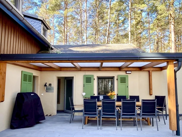 Grillmöglichkeit auf Terrasse