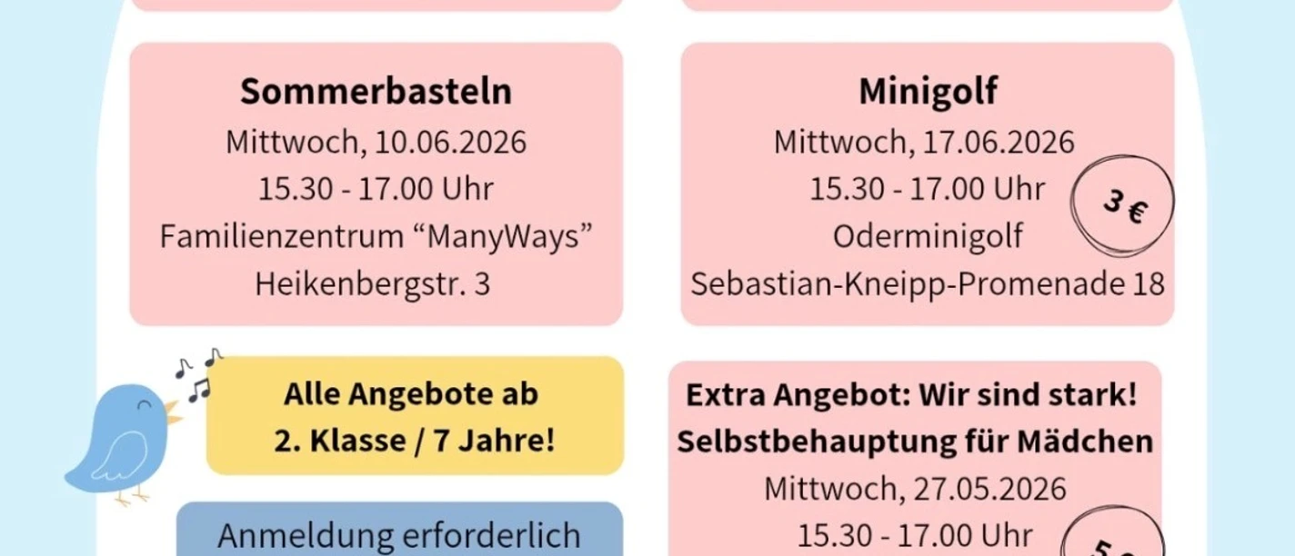 Mädchencafe Kratzbürste.jpg Plakat Aktionen Mädchencafé Kratzbürste in Bad Lauterberg im Mai und Juni