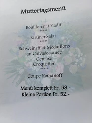 Menü Südelhöhe