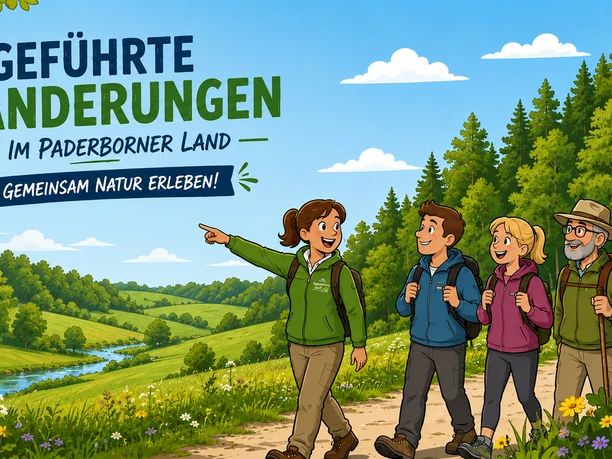 Geführte Wanderung | Beispielbild, KI-generiert Geführte Wanderung