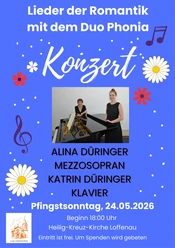 Plakat Pfingstkonzert