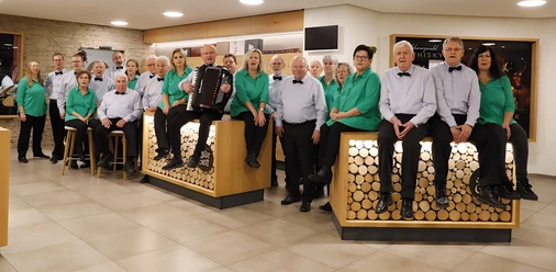 Gruppenfoto von der Chorgemeinschaft