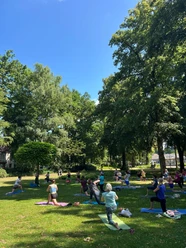 Yogakurse im Kurpark