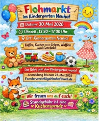 Flohmarkt Neuhof Kindergarten