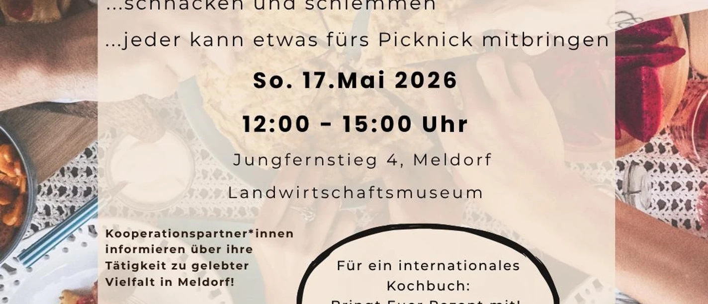 Plakat zum Picknick