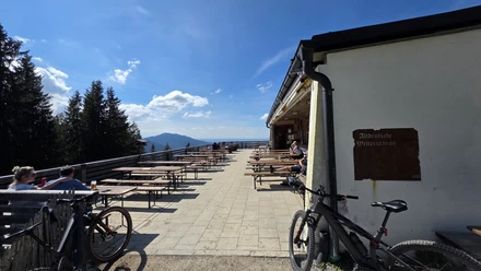 Hörnle Hütte Terrasse