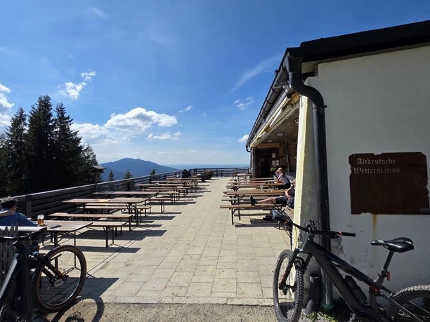 Hörnle Hütte Terrasse
