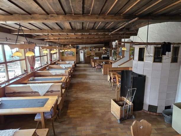 Hörnle Hütte Innenraum