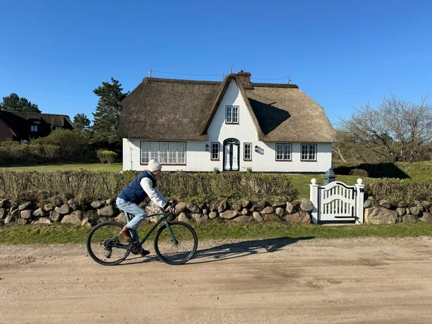 Gravelbike von mietrad Sylt on Tour