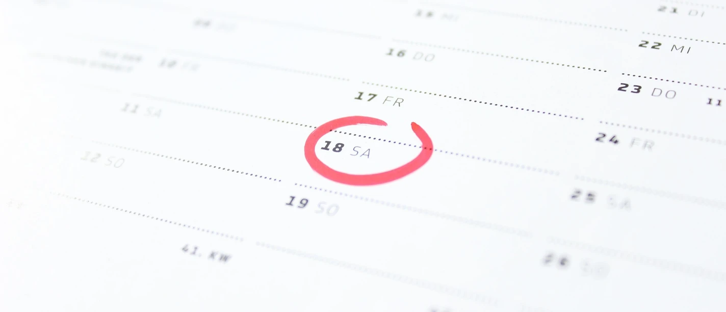 Calendar | Sample image Kaldenderblatt