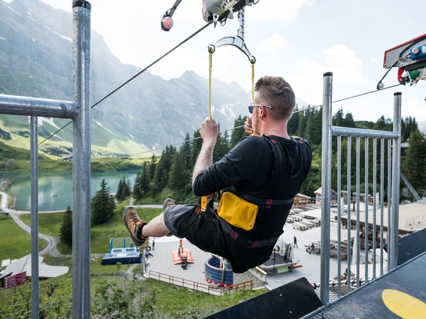 Zipline at Trübsee