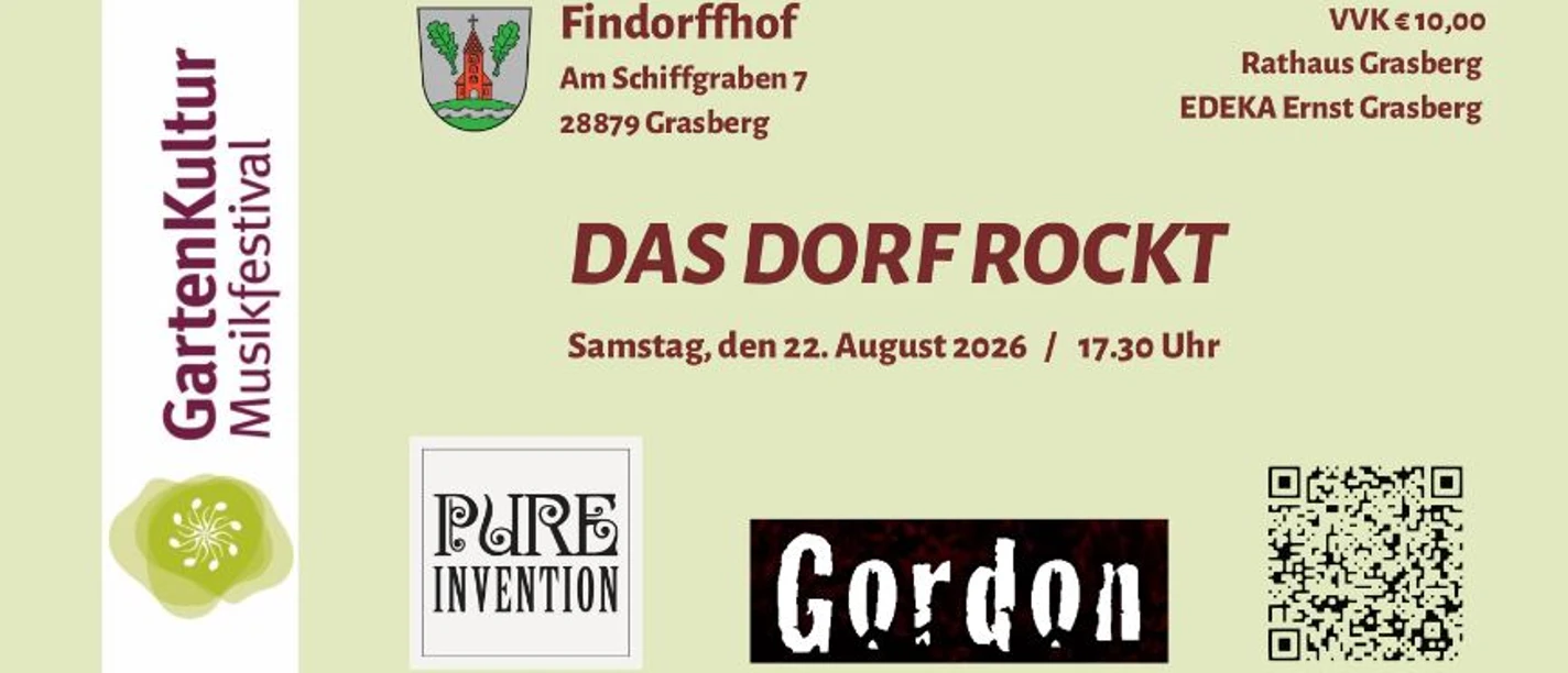 GartenKultur Musikfestival in Grasberg
