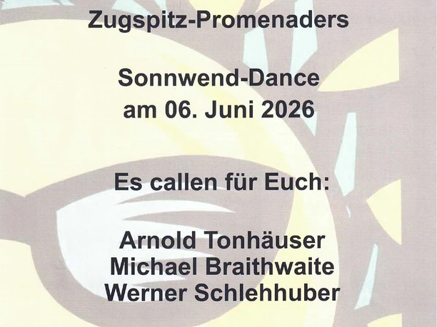 Sonnwend-Dance Zugspitz-Promenaders 2026
