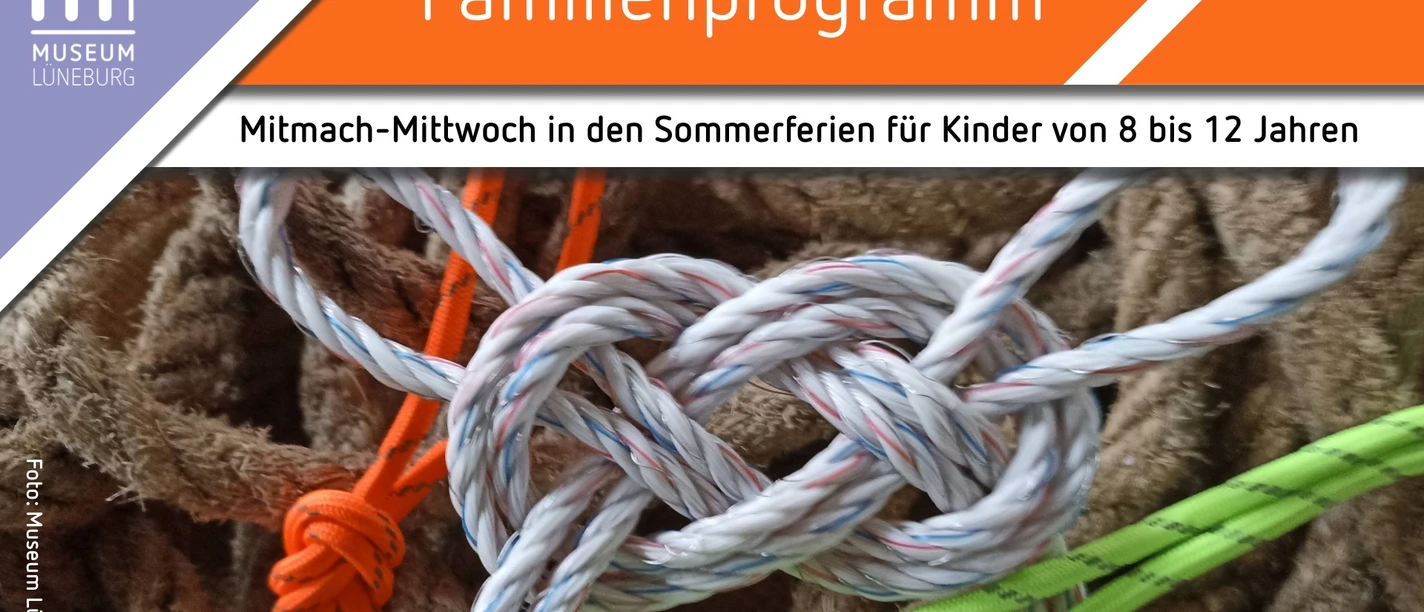 Mitmach-Mittwoch: Festgemacht! Seemannsknoten für kleine Matrosen