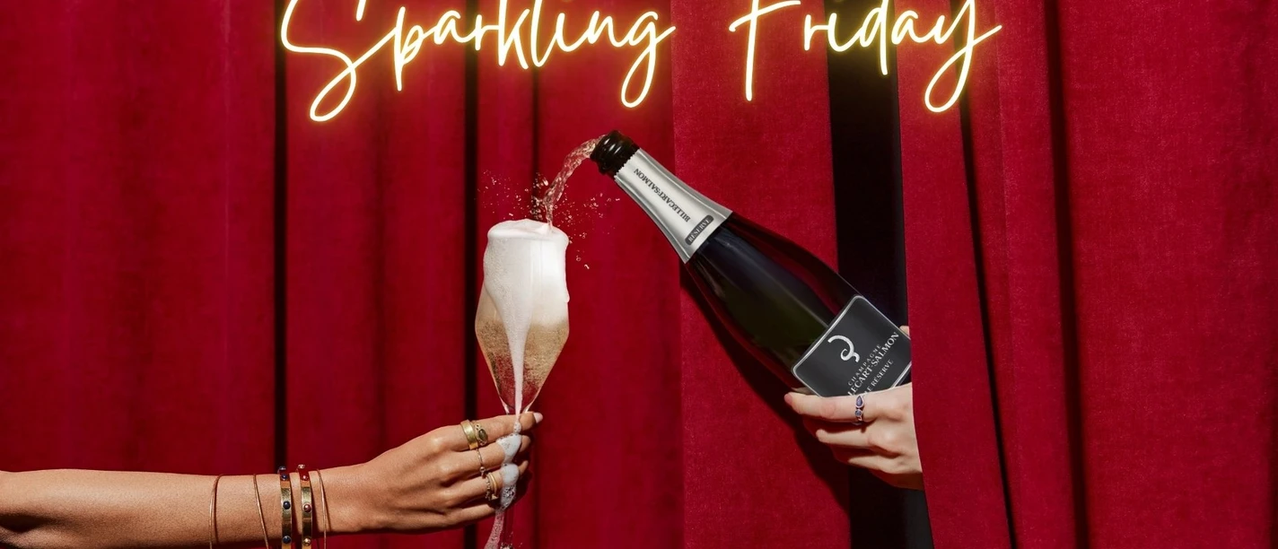 Neu sparkling friday quer mit schrift