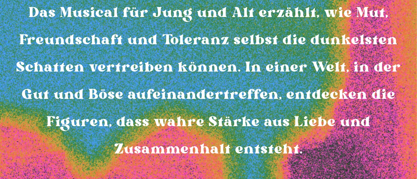 Plakat Rebellion-Perfektion.png Buntes Plakat für das Musical Rebellion - Perfektion in Wiesmoor am 21. Juni 2026.