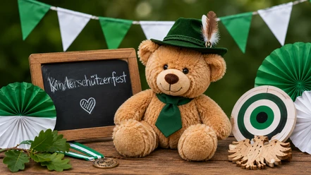 Kinderschützenfest | Beispielbild, KI-generiert
