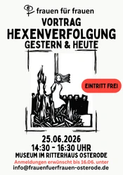 Poster Hexenverfolgung