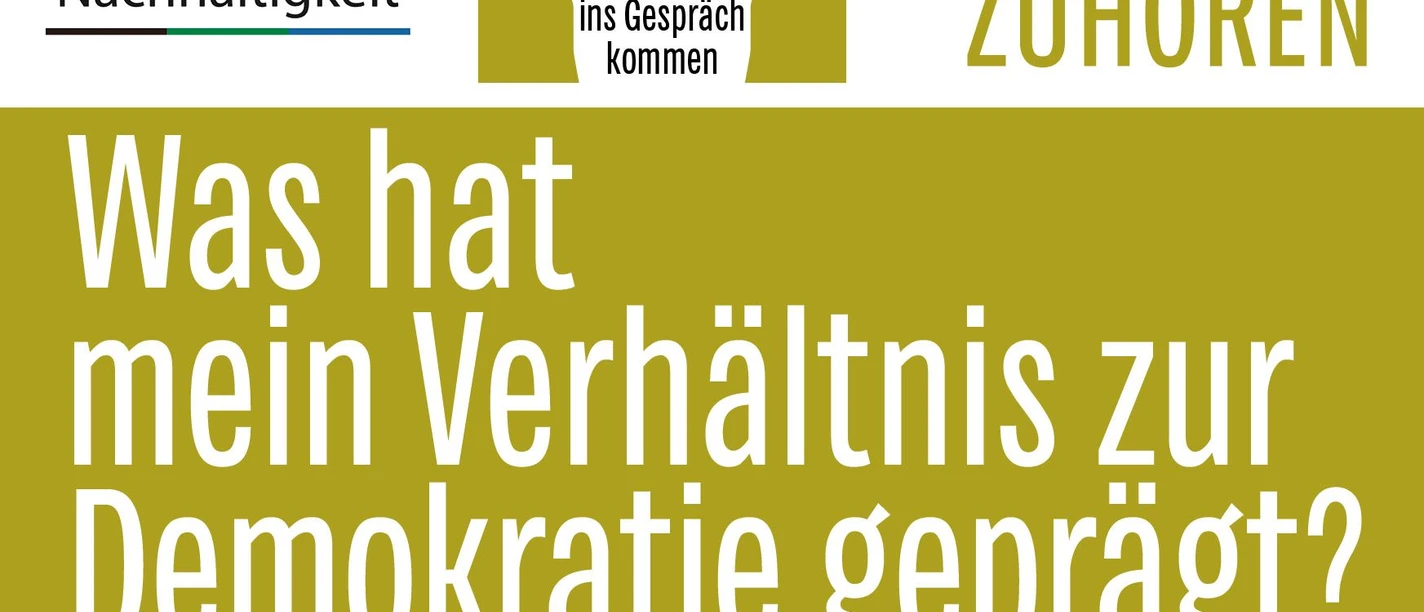 demokratie-cadenberge-provinzwerkstatt Einladendes Plakat für spannende Demokratie-Gespräche auf Augenhöhe in Cadenberge.
