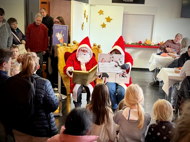 Samichlaus an der Weihnachtsausstellung 2025