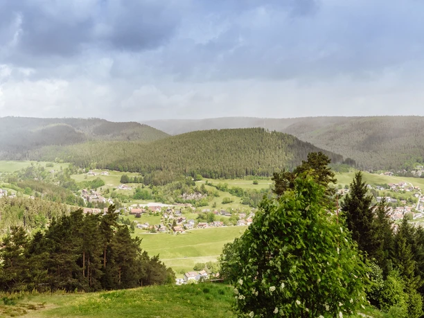 Aussicht von der Glasmännle Hütte