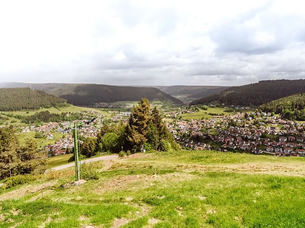 Aussicht Glasmännle Hütte