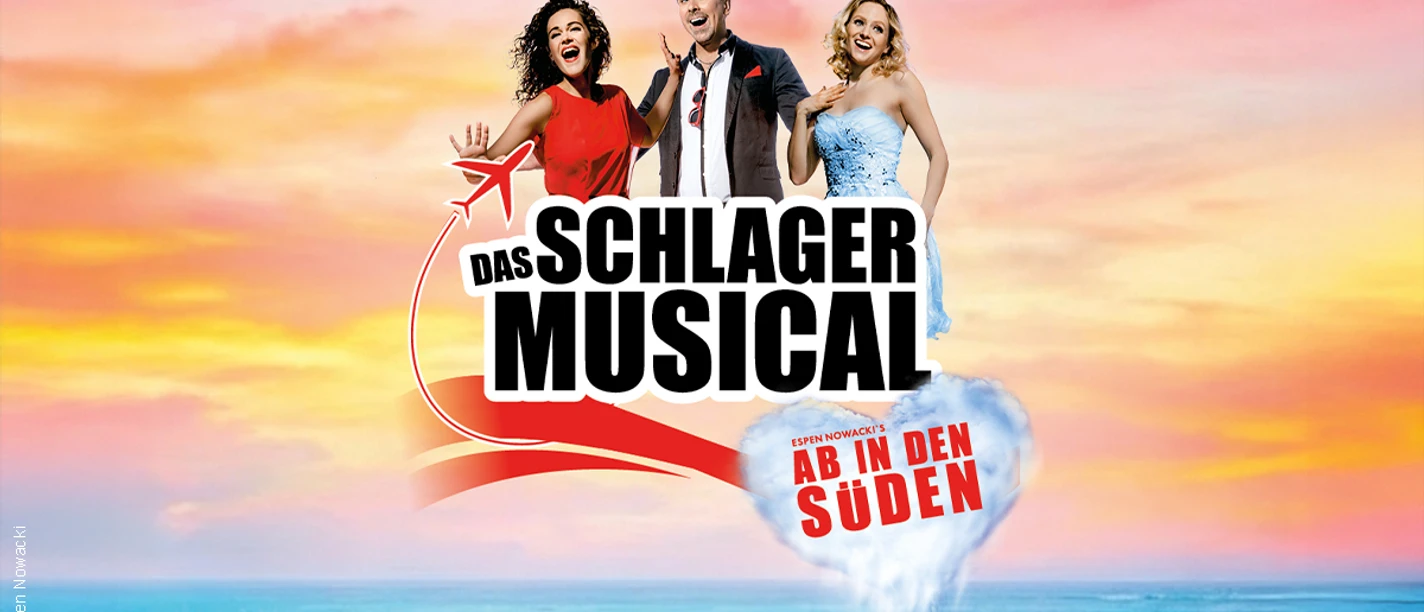 Ab in den Süden Header - Das Schlagermusical 2026_1200x628