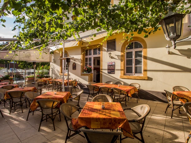 Terasse: Ristorante Da Pino