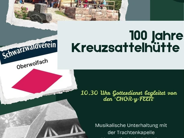 100 Jahre Kreuzsattelhütte