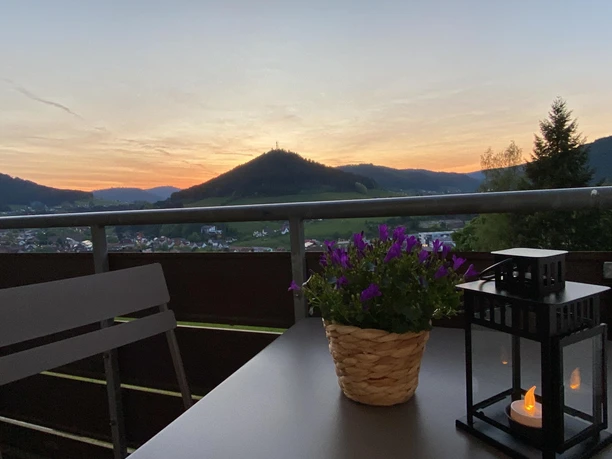 FeWo Rinkenblick, Blick Balkon, M.Beilharz