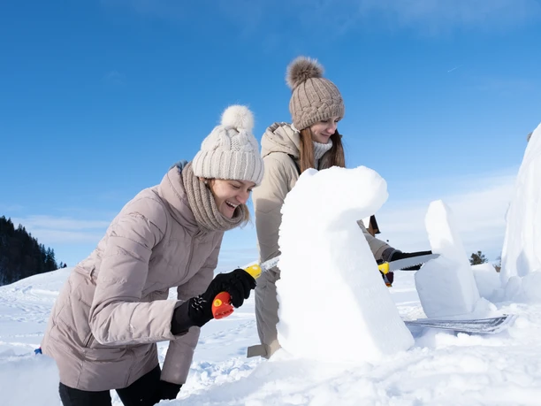 Snow Sculpture Carving